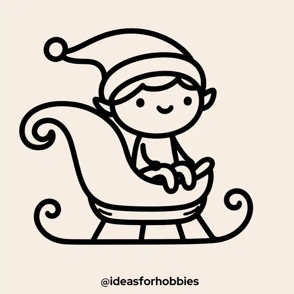 Elf on a Sleigh