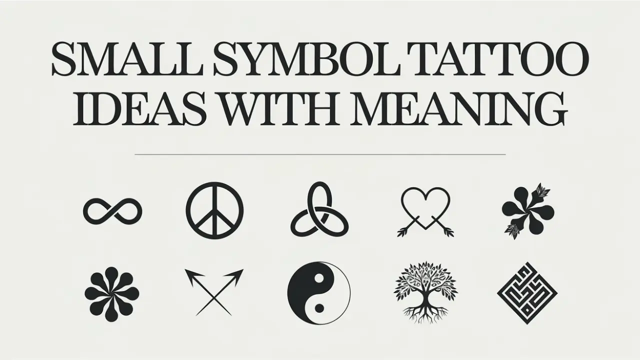 Small Symbol Tattoo Ideas With Meaning