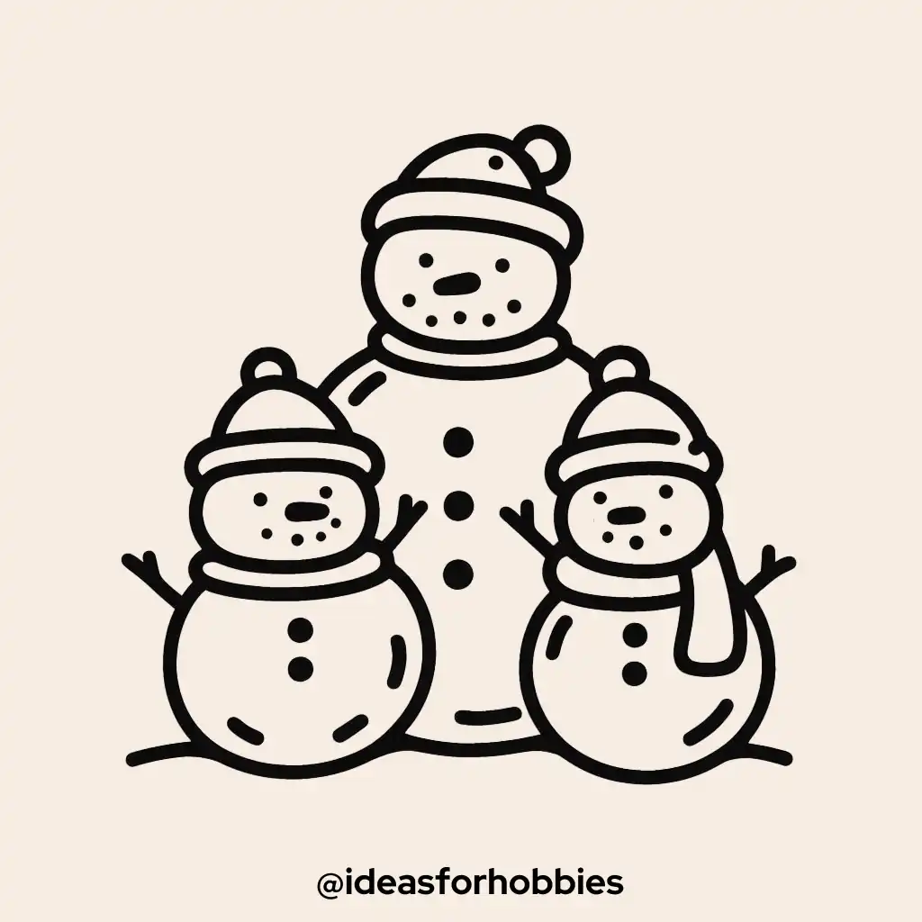 Snowman Family