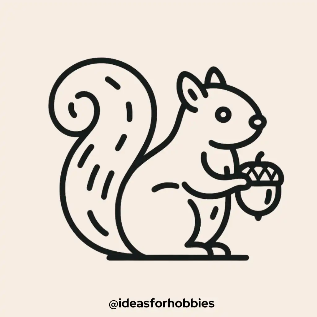 Squirrel with a Nut