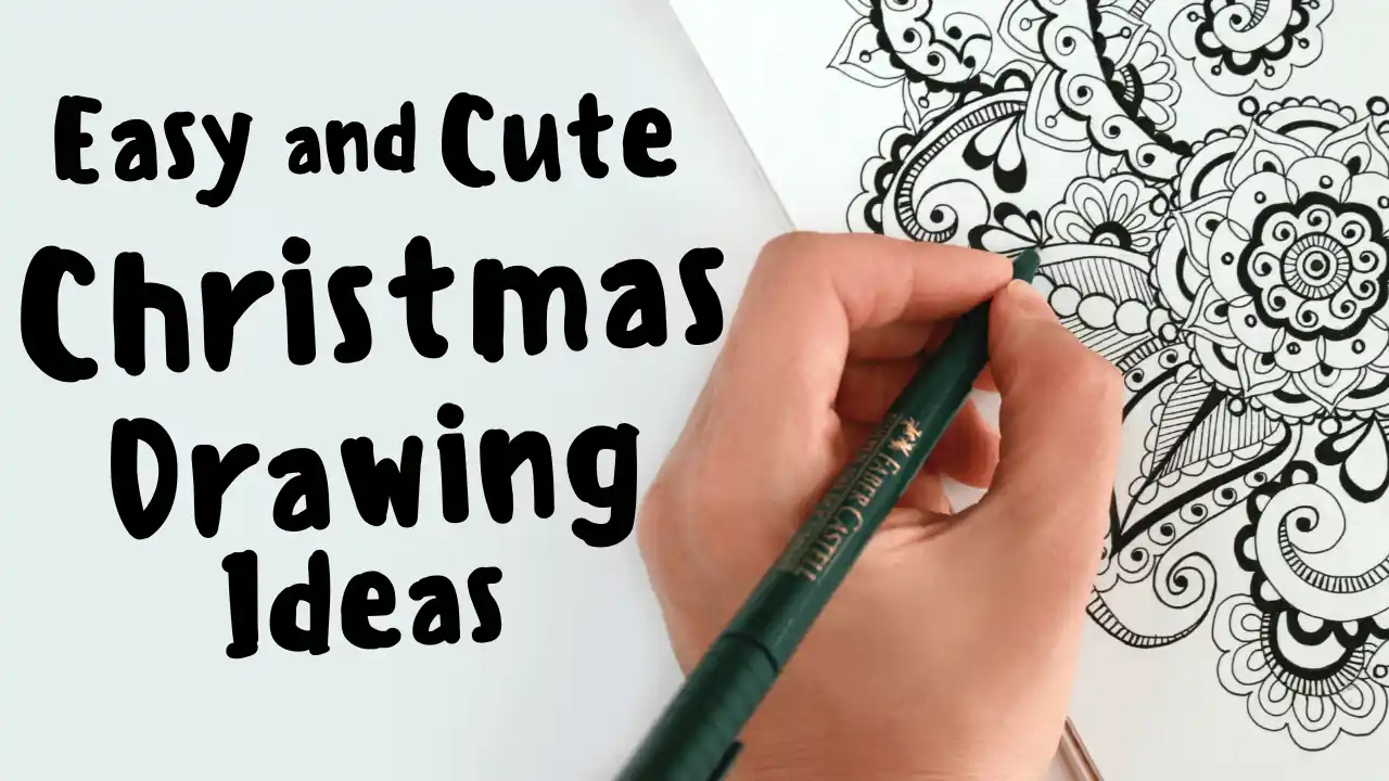 40 Easy and Cute Christmas Drawing Ideas