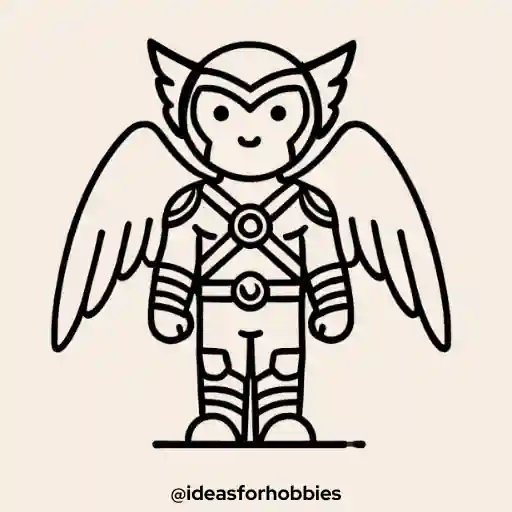 Hawkman Drawing