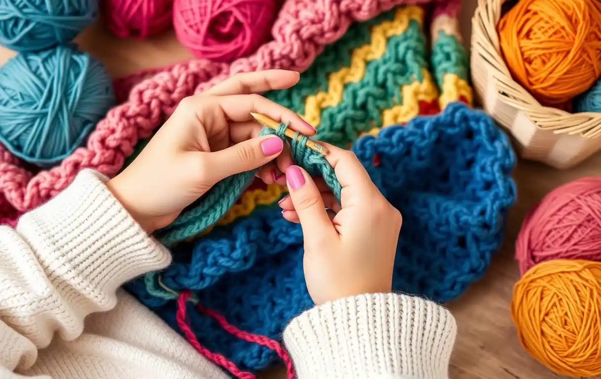 Knitting and Crocheting