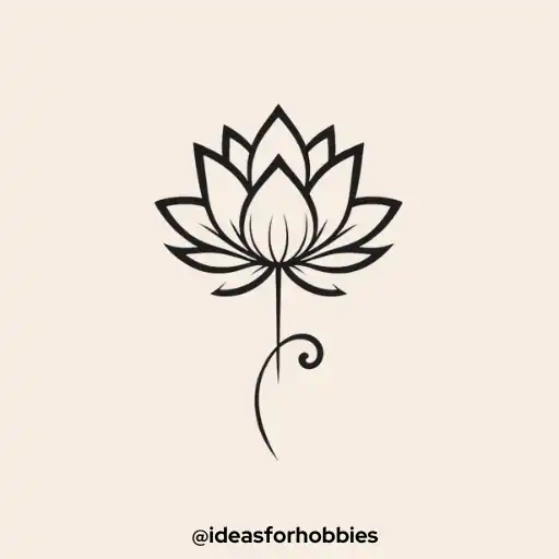 Lotus Flower Tattoo