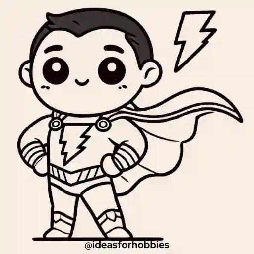 Shazam Drawing