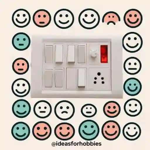 Smiley Faces Switch Board Painting