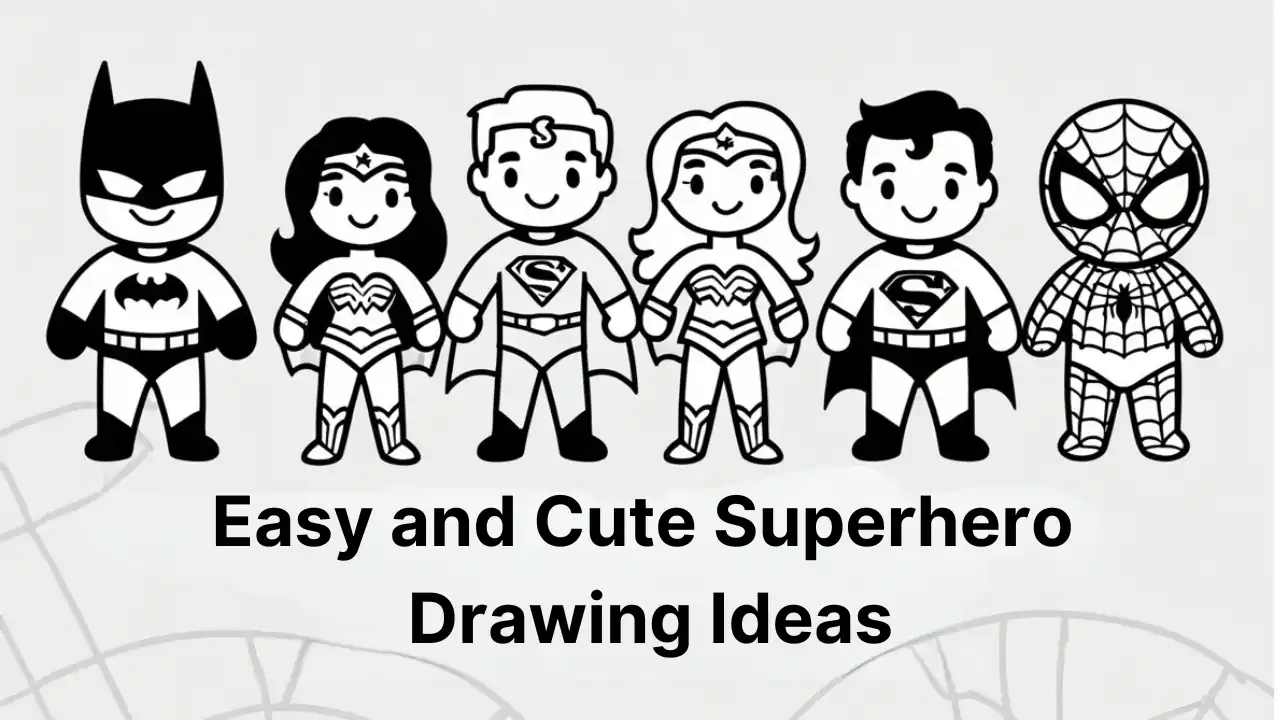 Superhero Drawing ideas